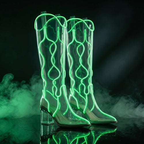 Green NeonBoots