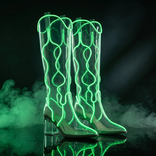 Green NeonBoots