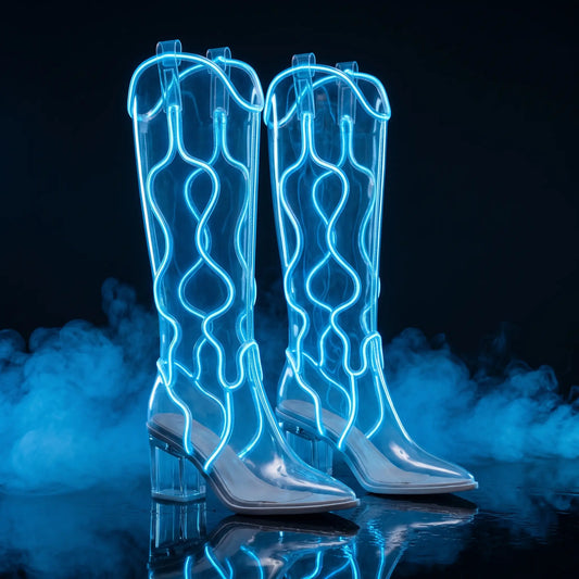 Blue NeonBoots