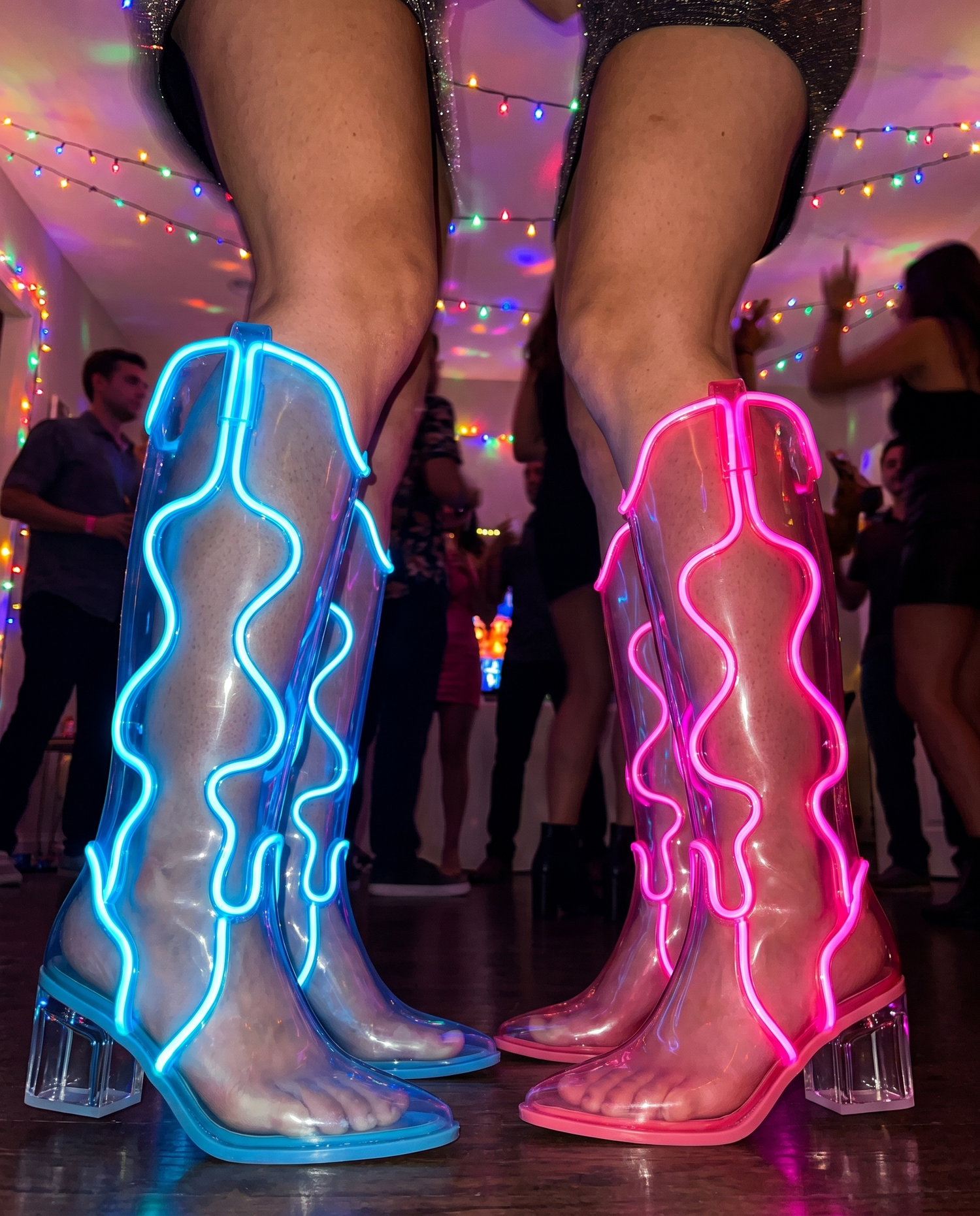 NeonBoots party lifestyle photo